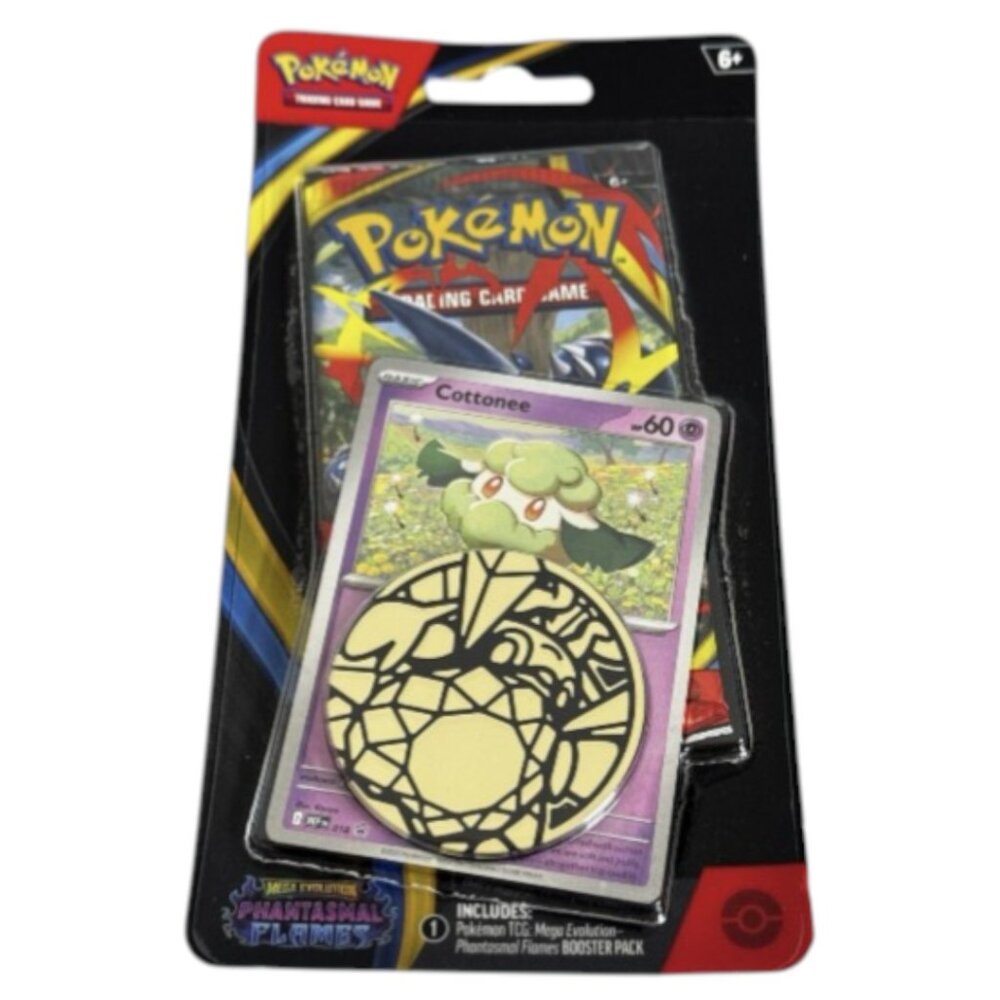 Pokemon TCG: Phantasmal Flames Cottonee Promo Blister Pack (Sealed)